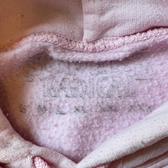 Lil Peep Pink Hellboy Hoodie size L - Picture 4 of 4